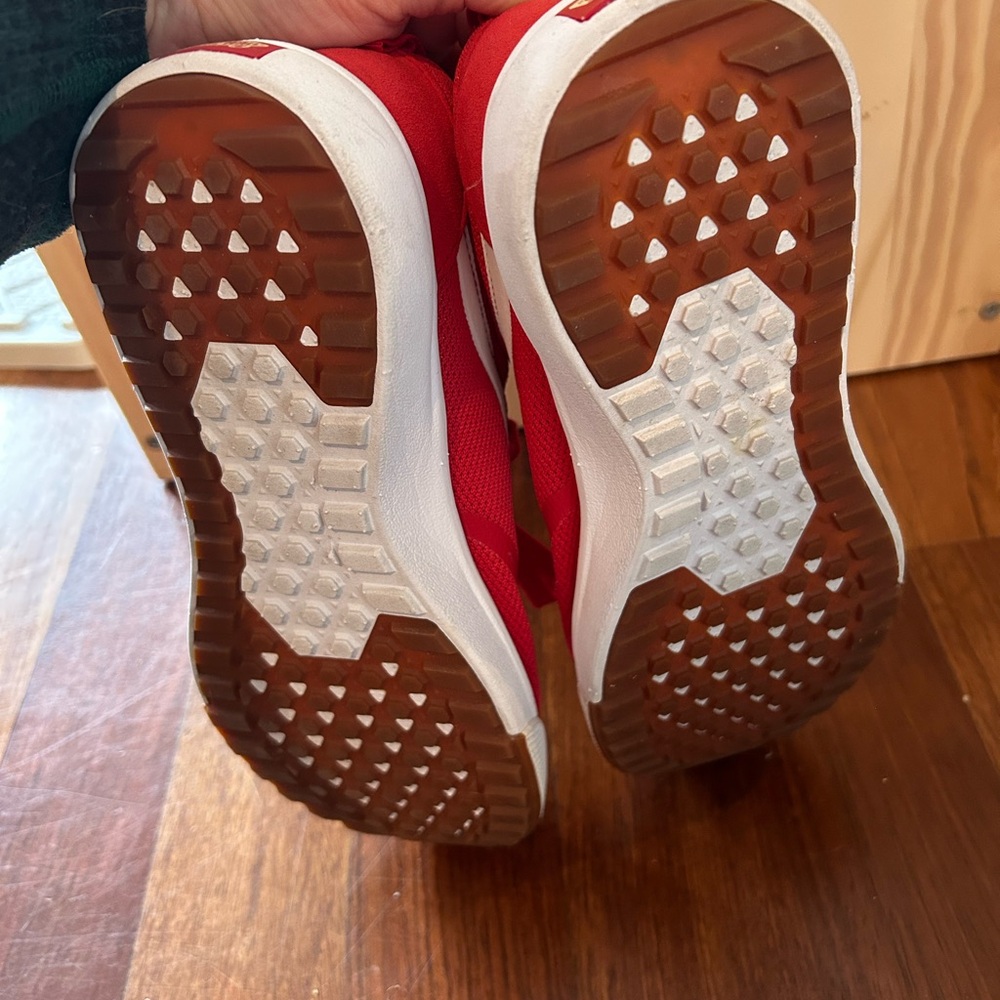 Vans UltraRange Red Sneakers with Ultra Cush Soles Men’s size 7 Women’s 8.5 - Picture 6 of 8